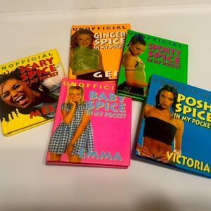 Rare/Vintage In My Pocket Spice Girls Book Set